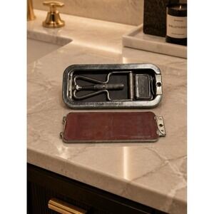 Rolls Razor Safety Razor Mens Silver Imperial No 2 Sheffield Steel Vintage Case